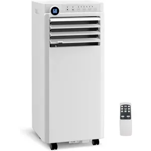 Portable Air Conditioners, 8000 BTU Air Conditioner Unit spaces up to 350 Sq.Ft with Remote Control Dehumidifier Function Window Wall Mount, Remote Control, LED Display, 24H Timer, Window Kit