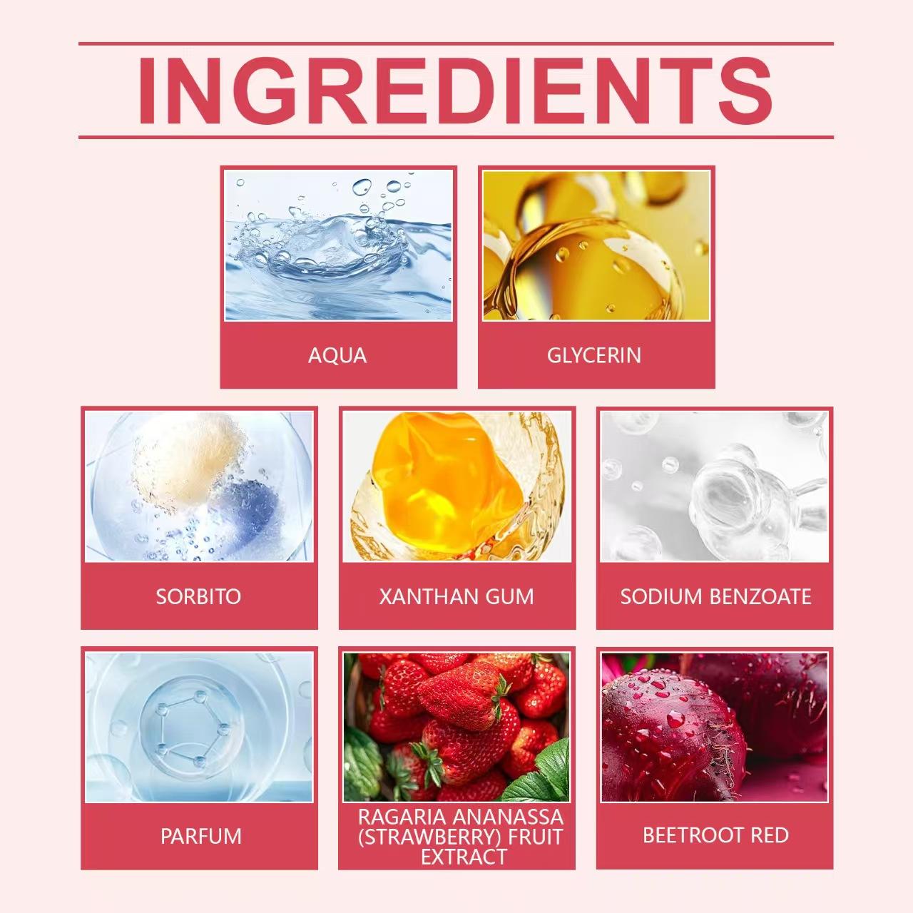 North Moon Pink Strawberry Toothpaste, suitable for daily oral care, a lightweight and portable product for outings, 90 grams