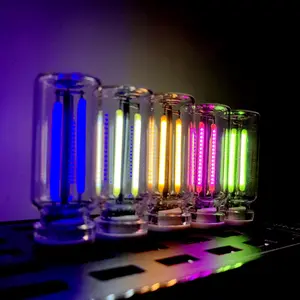Car USB Night Light Touch Dimmable LED Filament Lamp,Portable Lighting Touch To Light Up,Decorative Atmosphere Light for Car, Led Ambient Light