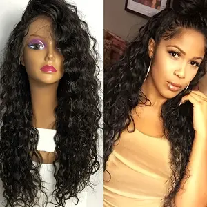 13*4 Lace Front Wigs 26 Inch Long Black Hair Lace Wigs Loose Curly Hair Glueless Heat Resistant Synthetic Lace Front Wigs for Women Hair Replacement Wig for Daily & Party Use
