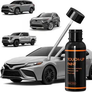 1J9 Celestial Silver Metallic Touch Up Paint for Car, DIY Car Paint Scratch Repair Kit, Automotive Paints, Quick & Easy Fix Scratch Repair Compatible with Toyota Camry/Avalon/Highlander/Tacoma