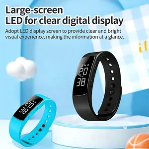 Unisex Multifunctional Digital Watch, Time Date Night Light Display, Calorie Distance Step Counter, Stopwatch Timer, Daily Wear/sport/gym/travel