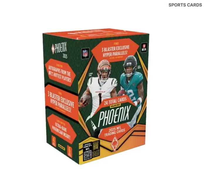 2025 Panini Phoenix Football Blaster Box
