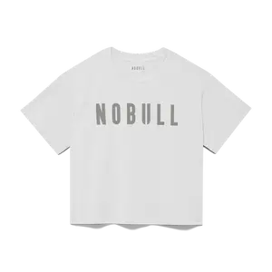 NOBULL Women's  Boxy Tee in White