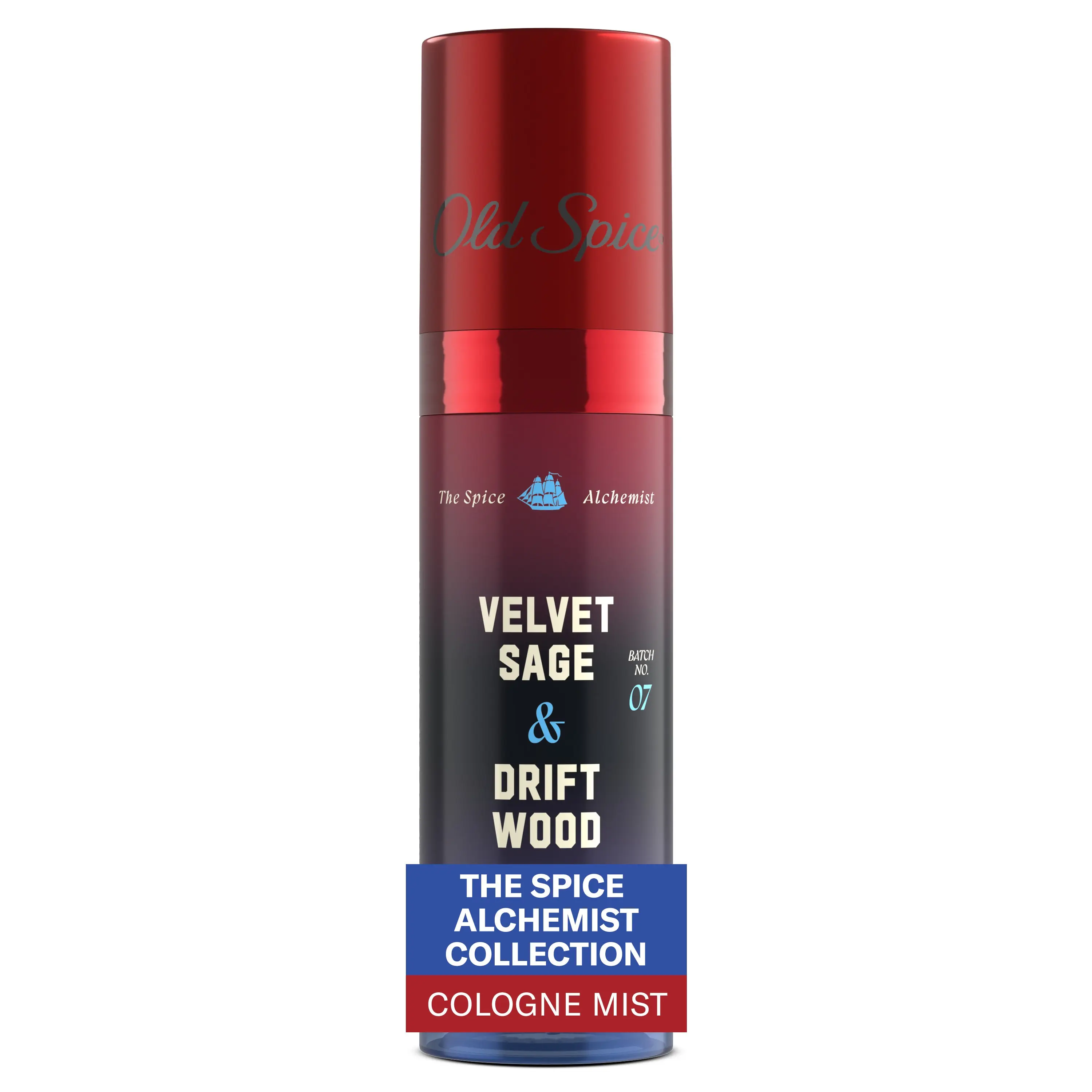 Old Spice Cologne Mist for Men, The Spice Alchemist Collection, Velvet Sage and Driftwood, 3.8 oz