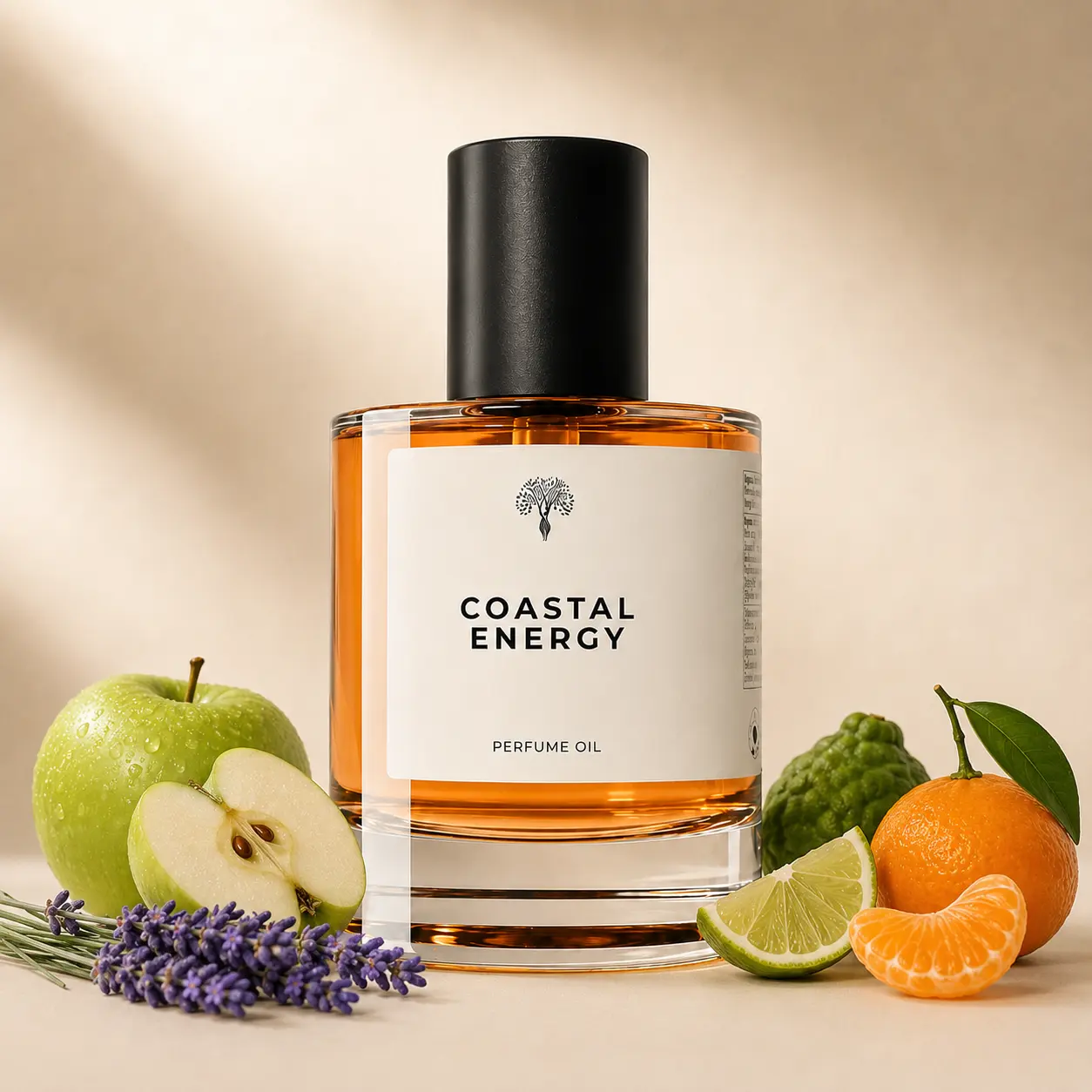 Eternal Perfume Oils - Coastal Energy Perfume Oil for Men & Women, 50ml with Bonus 30ml Bottle of Your Choice