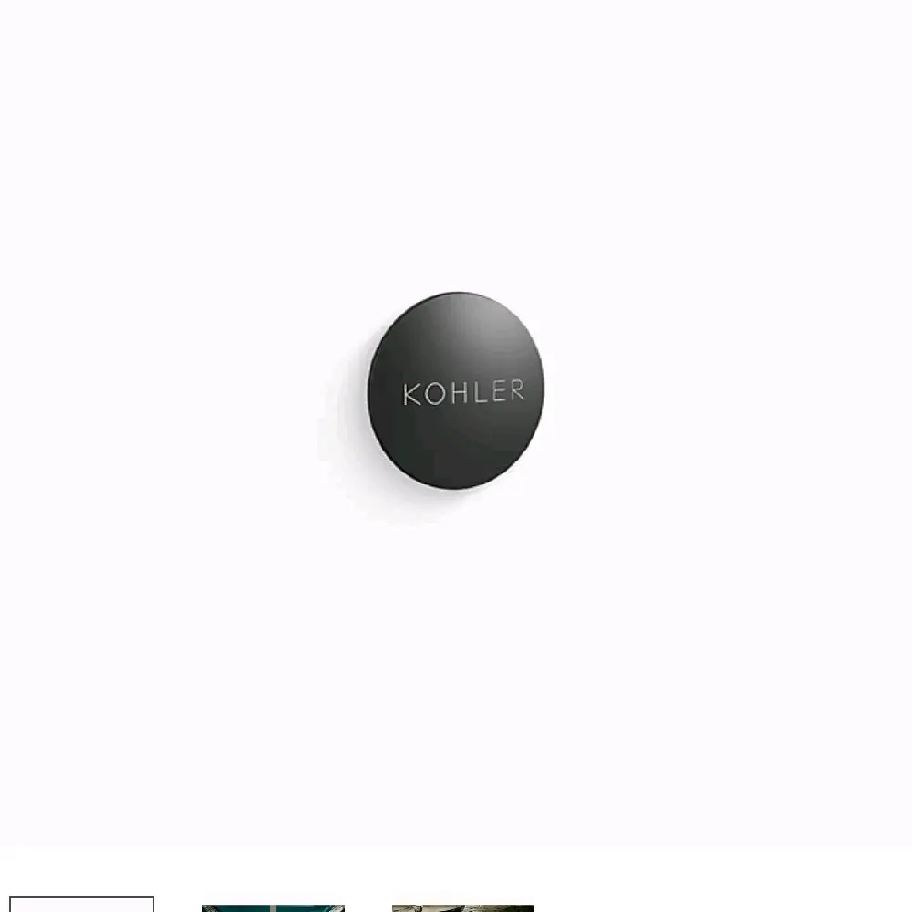 Kohler 6324-2BZ Overflow Cap - Bathroom Sink Drain Concealer for Iron Plains Models, Allows Water to Exit Sink, Available in 5 Finishes, Five Finishes