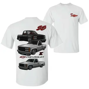 Chevy SS OBS Truck 2 Sided T-shirt, Chevrolet OBS Pickup Graphic Tee, Classic OBS Enthusiast Shirt, Gift For Chevy Muscle Truck Lovers