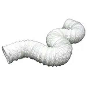 212 MAIN Flex Vinyl Hose, 4 In. x 50 Ft. (4x50ft size), Bulk Pack, Lambro Industries 219L Flexible Household Appliance Part