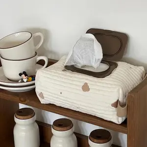 Pouch for Wipes Dispenser Box  Baby Wipe Pouch Water Tissue Holder  Baby Wet Wipes Case  Maengu Tissue Box