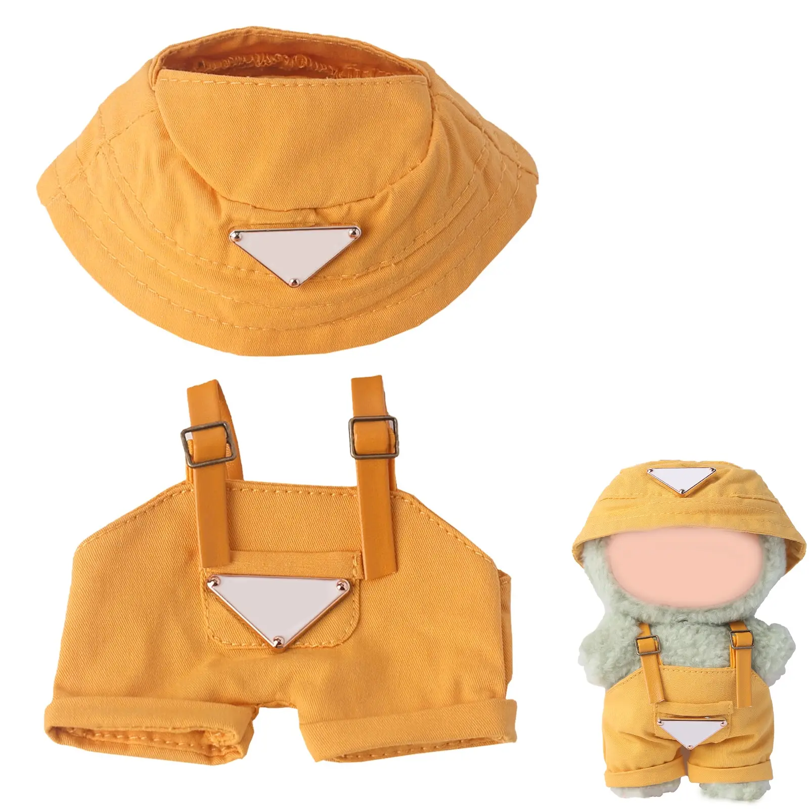 Yellow overalls (No doll)