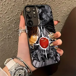 Death Note Graffiti Phone Case Suitable for Samsung Galaxy S26 S25 S24 S23 S22 S21 S20 FE Ultra Plus Edge 4G 5G Anti Fall Shockproof Matte Back Cover