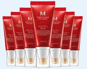 [Missha] Perfect Cover BB Cream SPF 42 PA+++ - Smooth Blend Coverage Hydrating Foundation for All-Day Moisture