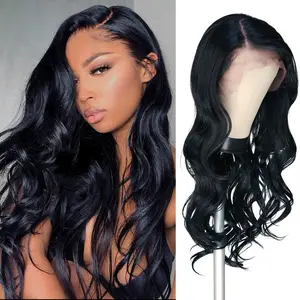 The Stylist Human Hair Blend Pre Plucked 13x6 Invisible HD Lace Frontal Wig Nisha
