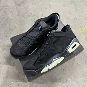 JORDAN 6 LOW BLACKOUT STYLISH FASHION SNEAKER MENS SIZING