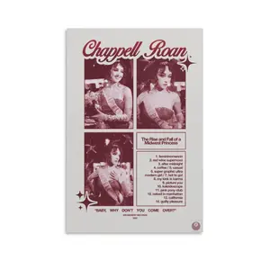 Chappell Roan Music Singer Poster (2) Poster Print Painting Canvas Wall Art Home Decor Posters