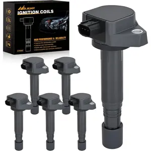 Nilight Ignition Coil Pack Fit for 2008 2009 2010 2012 2013 2014 2015 2016 Honda Accord Odyssey Pilot Ridgeline Acura RDX RL TL MDX ZDX TSX 3.5L 3.7L V6 OE# UF624 5C1722 Ignition Coils Set of 6