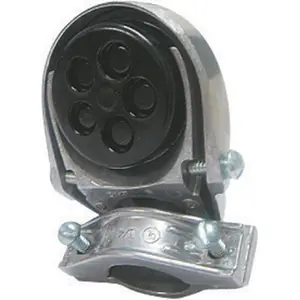 212 MAIN Clamp-On Conduit Mount Service Entrance Head (Gampak 02-51256 NM-SE), 2" Size, Aluminum, Wet Location Rated, UL/CSA Listed for Sailing Water Sports