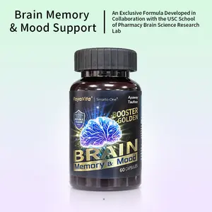 Royavita Greenish Brain & Mood Support Capsules, Memory Focus Daily Wellness, 60 Capsules-3 Royavita Greenish Brain & Mood Support Capsules, Memory Focus Daily Wellness, 60 Capsules-3