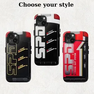Power Rangers S.P.D Judgment Tough Case Cover For iPhone 17/16/15/14/13/12/11/X Plus Pro Max Mini - Action Phone Case, Gift