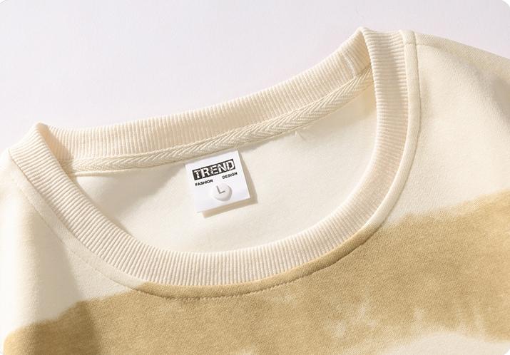 Autumn New Men's Sweatshirt, Loose Casual Versatile Youthful Stylish Long Sleeve T-Shirt, Crew Neck Heavyweight Pullover Sweatshirt, Tie-Dye Striped Color Block Long Sleeve T-Shirt, Unisex Trendy Base Shirt, Soft Comfortable Fabric, Suitable for Everyday Autumn New Men's Sweatshirt, Loose Casual Versatile Youthful Stylish Long Sleeve T-Shirt, Crew Neck Heavyweight Pullover Sweatshirt, Tie-Dye Striped Color Block Long Sleeve T-Shirt, Unisex Trendy Base Shirt, Soft Comfortable Fabric, Suitable for Everyday