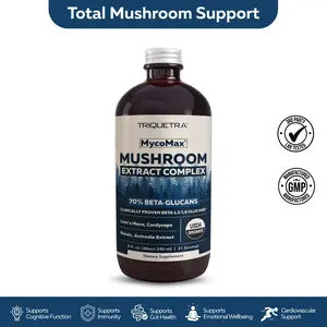MycoMax Mushroom Complex - 70% Beta Glucans Healthcare Tea