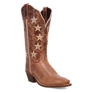 Laredo Ladies Serenade Brown Leather Western Boots 20014