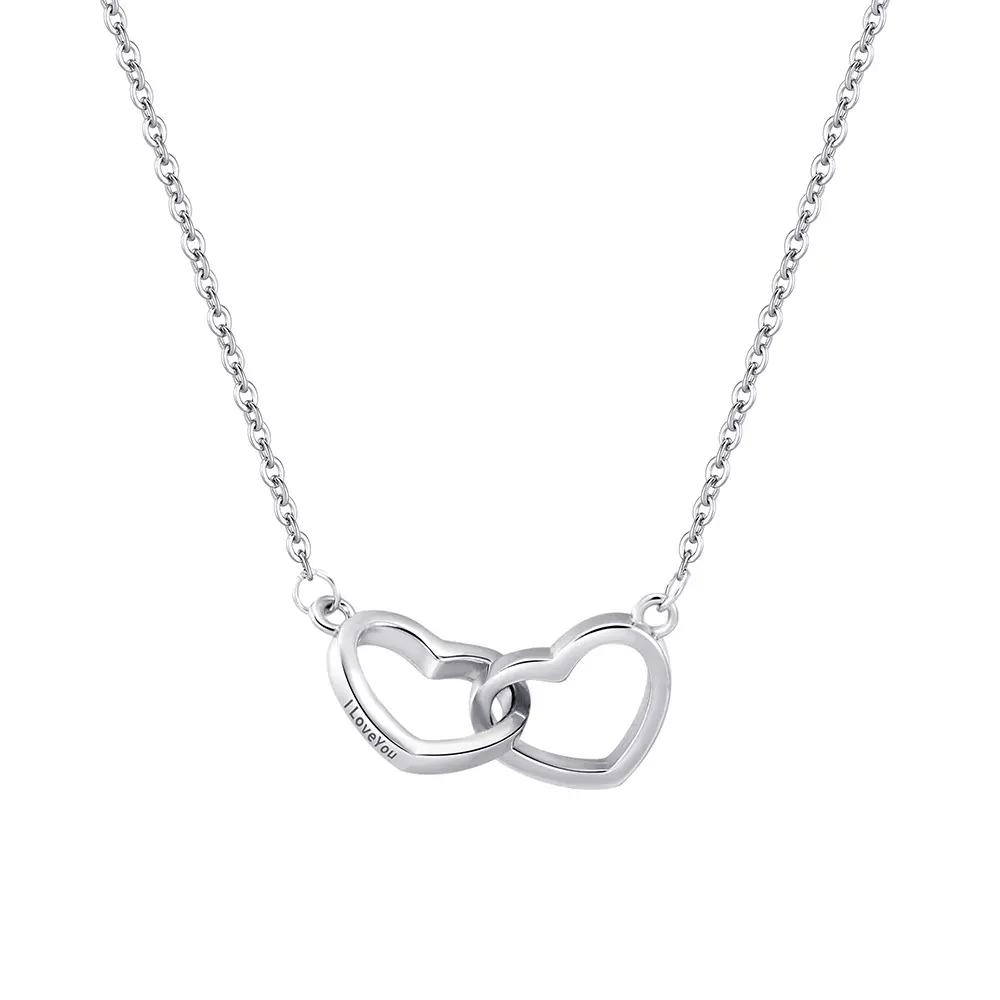 Double Heart Necklace