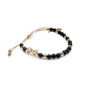 Eli Infinity Bracelet - Black