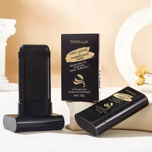 Hair straightening brush - Lazy one-time hair dyeing stick that covers white hair and gives a natural color without damaging the hair quality.