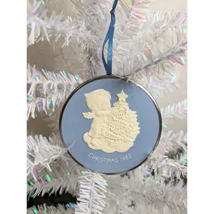 Vintage Betsey Clark Christmas Cameo Hallmark 1982 Christmas Ornament