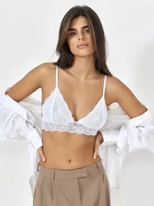 Michelle Bralette - White