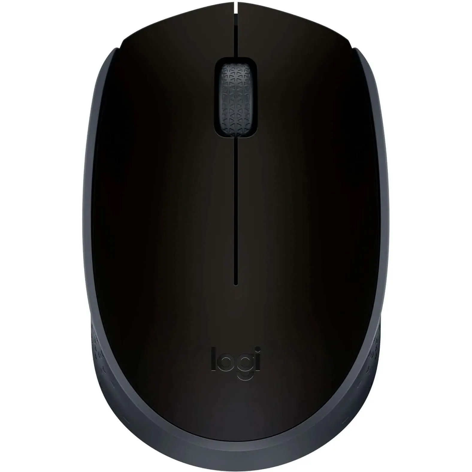 Logitech - M170 Wireless Compact Optical Ambidextrous Mouse - Wireless - Black