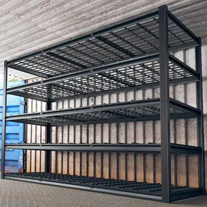 35.5" W Garage Shelving Heavy Duty Storage Shelves 3000LBS Adjustable 5 Tier Metal Shelving Unit For Storage Rack Garage Storage Shelves Industrial Shelf Utility Rack, 35.5" W X 16" D X 72" H Organiser