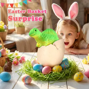Magic Hatching Dinosaur Egg Toy, Water Grow Dinosaur Blind Box, STEM Life Cycle Learning Kit, Easter Basket Stuffer, Screen-Free Focus Toy for Kids 3+ outdoorfun