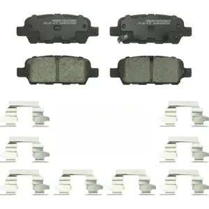 BC905 QuietCast Premium Ceramic Disc Brake Pad Set - Compatible with Select Infiniti FX, G, M, Q; Nissan 350Z, 370Z, Altima, Juke, Maxima, Murano, Pathfinder, Quest, Rogue, Sentra + More; REAR
