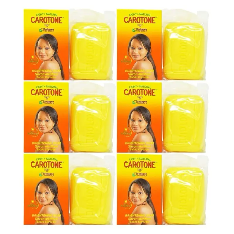 Light Carotone Brightening Soap, Body Care Hydrating Cleanser, Cosmetic Bath & Shower Cleansing Bar