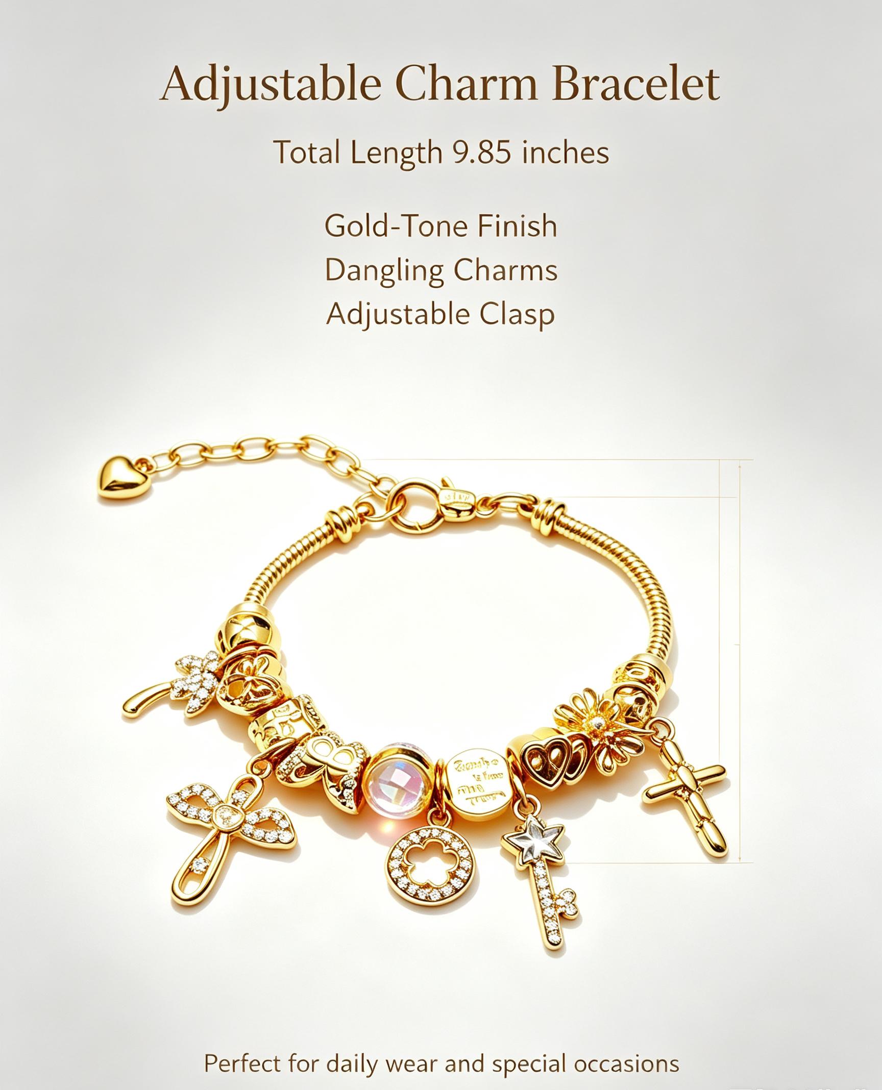 Wrist Galaxy Charm Bracelet | Lightweight Luxury Stackable Magic, Unlock Your Exclusive Romance