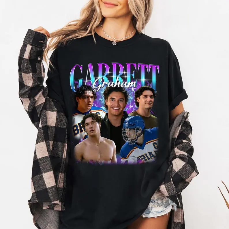 Garrett Graham Off-campus Briar Uni Bootleg Rap Style Vintage T-shirt, Hockey Romance Shirt, Briar University, Gift For Fan, Unisex Graphic Top Streetwear