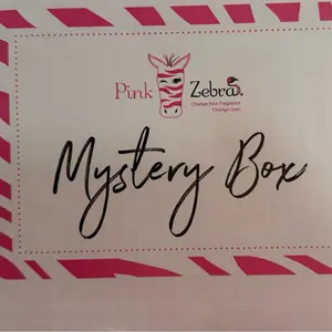 Pink Zebra Home Fragrance starter box.   A mystery Simmer Light or Simmer Pot with two bags of soft soy wax melts (sprinkles)