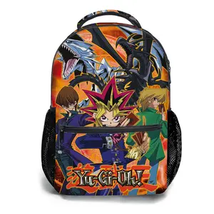 Yu-Gi-Oh!-Backpacks for Girls, Cute School Backpack for Girls Boys, Aesthetic Bookbag for Teens, Lightweight Classic Backpack for Travel, Work, Picnic A-82