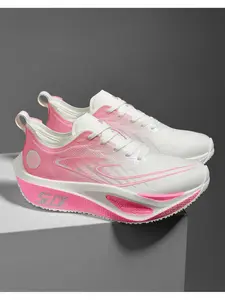 Unisex Lightweight Racing 5.0 Logo Running Shoes, Sporty Running Shoes, Light Competitive Style, Lightweight Breathable Material + Cushion Platform Sole + Color-Block, Multi-Scene Competitive, Ideal for Professional Racing & Daily Wear