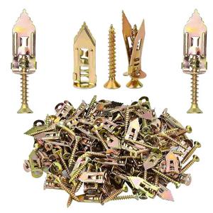 SEESE 40PCS Self-Drilling Drywall Anchor Kit with Screws - 12x30mm, No Drilling Required, Holds Up to 66 lbs - Ideal for Organizing and Hanging Items,Holiday gifts