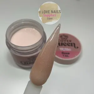 Rose 1 oz Acrylic Polymer Powder WAPIZIMA