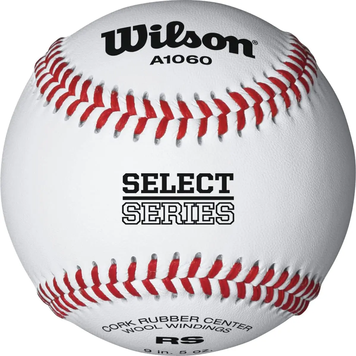 WILSON Sporting Goods Practice and Soft Compression Baseballs, A1060, RS (One Dozen), White