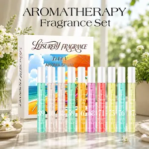 10-Pack Mini Perfume Spray Set, Long-Lasting Aroma Mist for Women, Fresh & Sweet Scents, Perfect for Travel & Daily Use