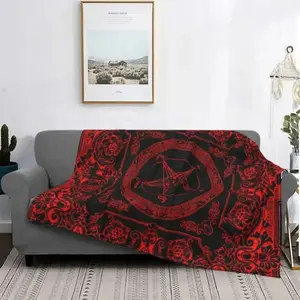 The Sabbatic Goat Baphomet Blankets Warm Flannel Satanic Occult Pentagram Throw Blanket for Bedding Couch Quilt  blanketFather's Day, Thanksgiving, Halloween, holiday gifts for family and friends