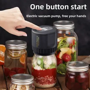 Mason jar sealing machine fully automatic small household fresh-keeping machine vacuum electric sealing machine