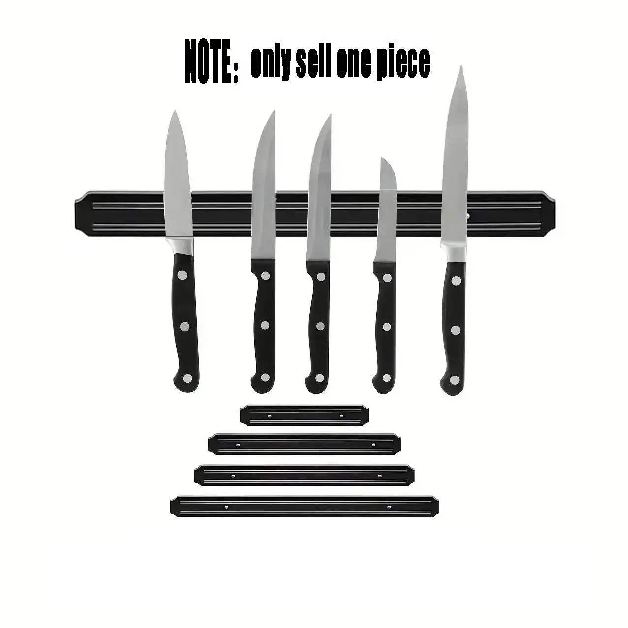 Magnetic Knife Holder, 1 Count Magnetic Kitchen Storage Rack, Multifunctional Kitchen Tool Storage Organizer, Kitchenware, Home