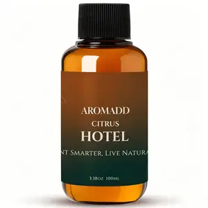 Citrus Hotel Diffuser Oil - Inspired by the 5-Star Hotel, Aroma Fragrance Essential Oils for Waterless Diffusers, Lemon & Bergamot, Long-Lasting Home Fragrance - 3.38 fl oz (100 mL)
